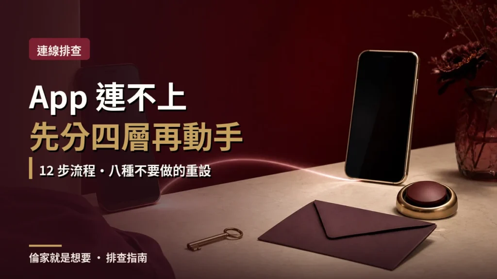 App 遙控情趣用品連不上怎麼辦？12 步排除權限、配對與干擾