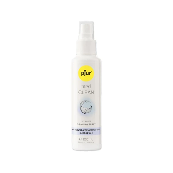 pjur med CLEAN 私密潔淨噴霧 100ml 商品圖(圖片來源:Dr.情趣商品頁)